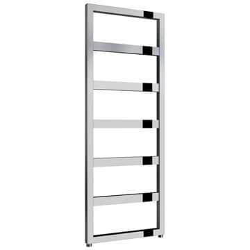 Reina Rezzo Straight Chrome Designer Towel Rail - Steel - 450 x 1100mm - Ex-Display
