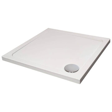 Kudos Designer Rectangular Shower Tray - 45mm High - ABS-Capped Acrylic Stone Resin - Ex-Display