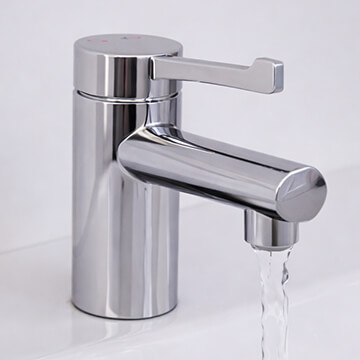 Bristan Commercial Solo Chrome Finish Basin Mixer Tap