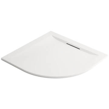 Mira Flight Safe Level Quadrant Shower Tray With Waste - 1.1898.085.AS