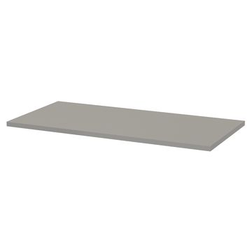 Nuie Deco Contemporary Laminate Worktop - 800 x 390mm - Ex-Display - Satin Grey