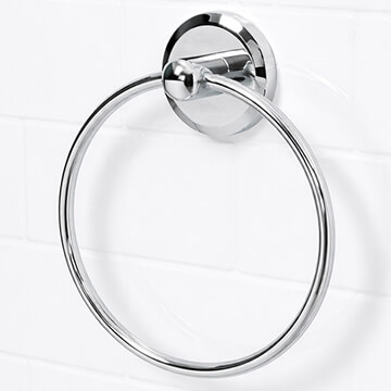 Bristan Solo Chrome Towel Ring