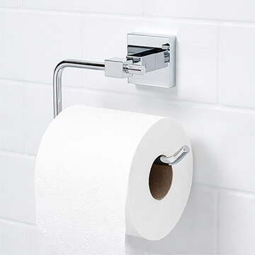 Bristan Square Chrome Toilet Roll Holder