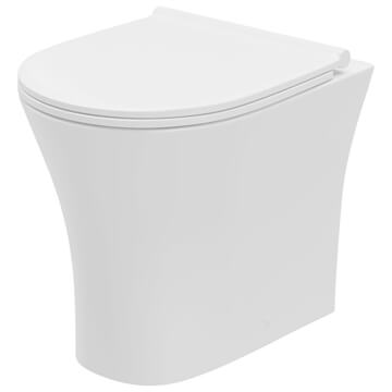 Lecico Shani Round Rimless Back-to-Wall WC Pan - SHRLRBTWPA