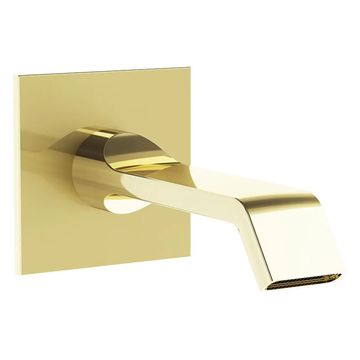 VitrA Suit Wall Mounted Soft Gold Waterfall Bath Spout