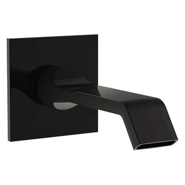 VitrA Suit Wall Mounted Glossy Black Waterfall Bath Spout