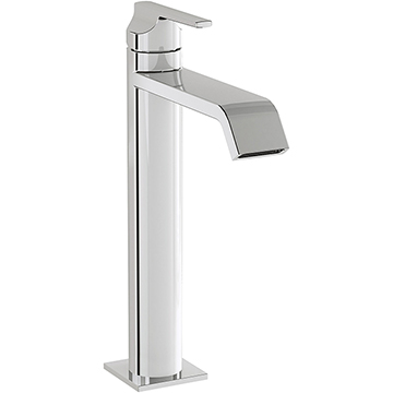 VitrA Suit Contemporary Tall Basin Mixer Tap - Long Spout - Stick Handle - 264mm High