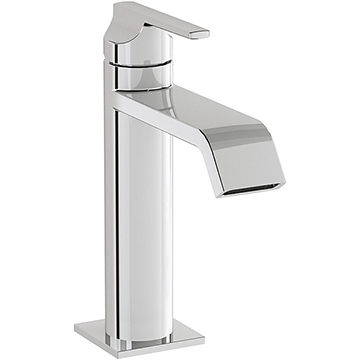 VitrA Suit Contemporary Basin Mixer Tap with Long Spout - Stick Handle