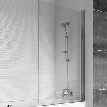 Roman Haven6 Frameless Pivot Bath Screen - 815 x 1500mm