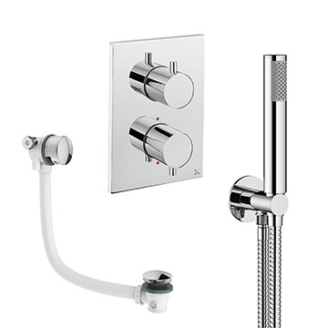 Crosswater MPRO Crossbox Concealed Thermostatic Shower Set-5