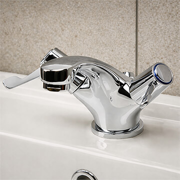 Bristan Lever Chrome Mono Basin Mixer Tap With Pop-Up Waste