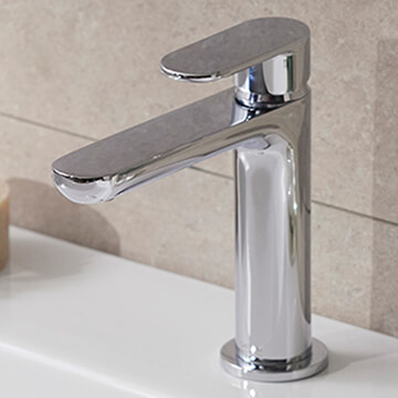 Miller Contemporary Mono Basin Mixer Tap with Pop-Up Waste - 1943C