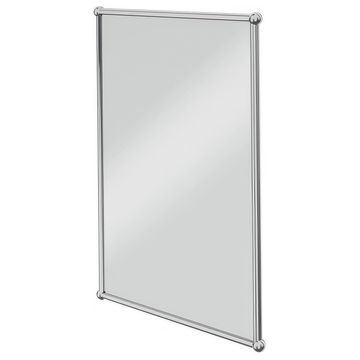 Burlington Rectangular Mirror With Chrome Frame - A11