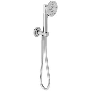 VitrA Origin Classic Chrome Hand Shower Kit 100 x 130mm - Hose and Wall Bracket