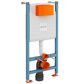 VitrA Core Wall-Hung WC Frame with Dual Flush Cistern - 480 x 1120mm