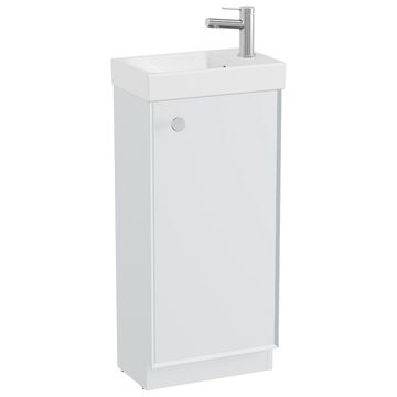 Vado Safari Floorstanding Cloakroom Vanity Unit - 1 Door - 382 x 800mm