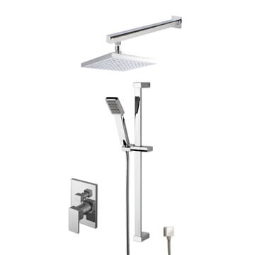 Nuie Windon 2-Outlet Manual Valve with Diverter and Shower Kit - SBS37MV2