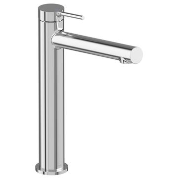 Vado Safari Contemporary Monobloc Tall Basin Mixer Tap 265mm High - Stick Handle