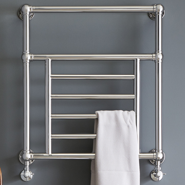 Vogue Elizabeth Wall Mounted Traditional Towel Radiator - LG003D BR074067CP