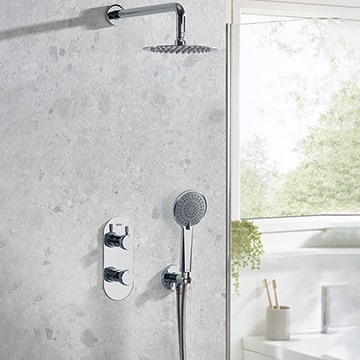 Bristan Molida Contemporary Concealed Thermostatic Shower Set