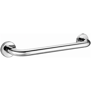 Bristan Chrome Finish Short Grab Bar - 342 x 62mm - Image