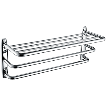 Bristan Contemporary Tier Towel Shelf - 640mm Wide