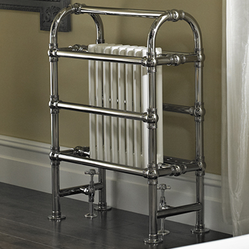Vogue Baroque Brass Traditional Towel Rail - LG014 BR0900675CP