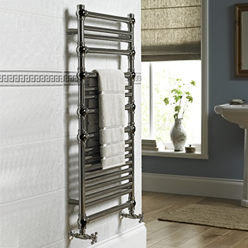 Vogue Penthouse Traditional Wall Mounted Towel Rail - LG018A BR111055CP