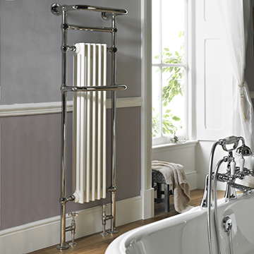 Vogue Regency Tall Traditional Towel Rail - LG013 BR150050CP