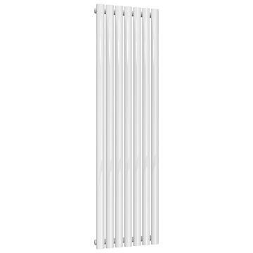 Joseph Miles Alura 1600mm High Mild-Steel Tubular Column Radiator - Single Panel - JM-EV167WS