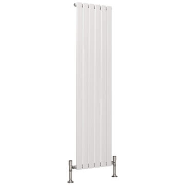 Joseph Miles Langford Vertical Flat Panel Radiator - Mild Steel - 1600mm High