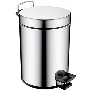 Bristan Stainless Steel Waste Bin with Pedal