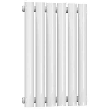 Joseph Miles Alura Electric Tubular Column Radiator - Mild Steel - Single Panel - 600mm High
