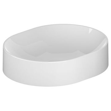 Vado Safari Contemporary Oval Countertop Basin - 430 x 350mm