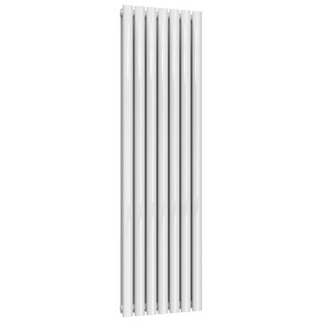 Joseph Miles Alura 1600mm High Double Panel Tubular Column Radiator - Mild Steel - JM-EV167WD