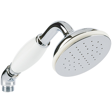 Bristan Traditional Deluxe Round Chrome Shower Handset - 1 Spray Mode