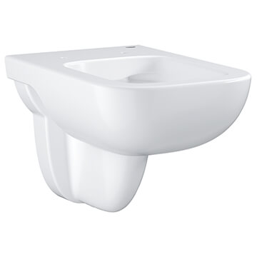 Grohe BauEdge Wall Hung Washdown Rimless Ceramic WC Pan - Alpine White - 360 x 535mm - Image