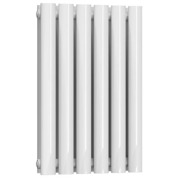 Joseph Miles Alura Double Panel Horizontal Tubular Column Radiator - Mild Steel - JM-EH066WD