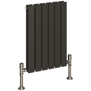 Joseph Miles Langford Horizontal Flat Double Panel Dual Fuel Radiator - 600mm High
