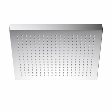 Flova Design Square Fixed Rain Shower Head - Dual Spray Mode - Diamond Chrome