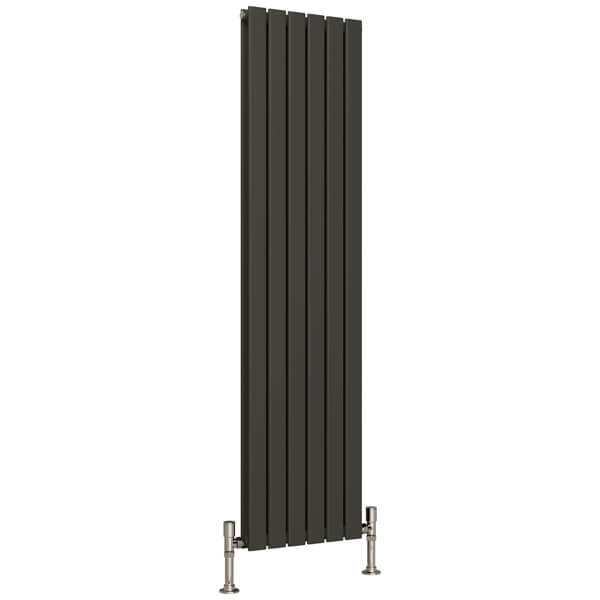 Joseph Miles Langford Vertical Mild Steel Radiator - Flat Double Panel - 1600mm High