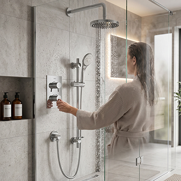 Bristan Apelo Concealed Thermostatic Dual Control Shower Pack