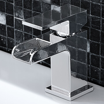 Joseph Miles Hollis Deck Mounted Chrome Mono Basin Mixer Tap