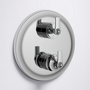 Flova Liberty GoTurn Concealed Thermostatic Shower Valve with SmartBox - 2 Control