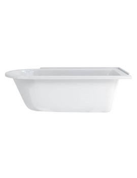 Burlington Hampton Freestanding 750mm Wide White Shower Bath