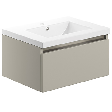 Joseph Miles Royce 1 Drawer Wall Hung Unit With Basin