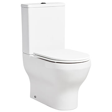 Tavistock Micra Evo Fully Enclosed Close Coupled WC Pan with Seat and Cistern