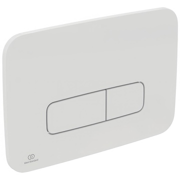 Ideal Standard Oleas M3 Contemporary Mechanical Dual Push Buttons with Flush Plate - 241 x 165mm