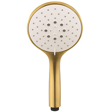 Crosswater MPRO Brushed Brass Shower Handset 130 x 268mm - Three Spray Mode