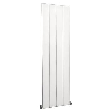 Tivolis Cordoba Vertical Tubular Column White Designer Radiator 1800mm High - Aluminium